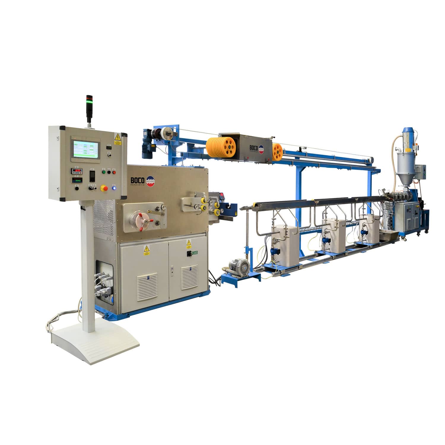 Panel extrusion line - BOCO PARDUBICE machines, s.r.o. - for ABS / for ...