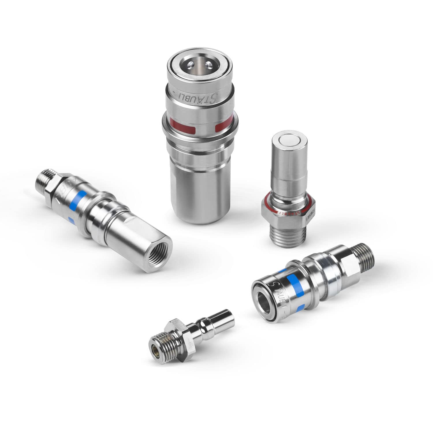 Cleanbreak fitting SCG series Stäubli Fluid Connectors for