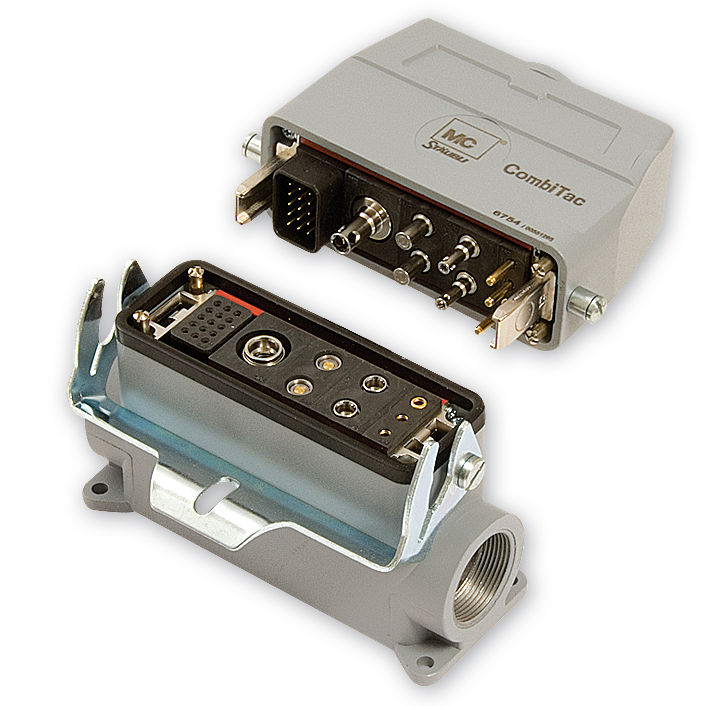 Pneumatic fitting CombiTac Stäubli Fluid Connectors quick / multi