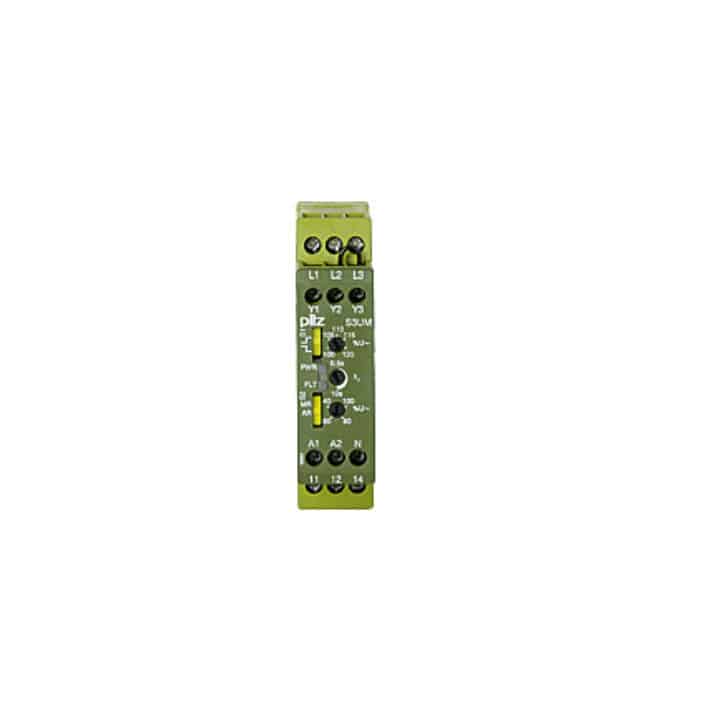 Voltage monitoring relay S3UM PILZ phase sequence / threephase / DC