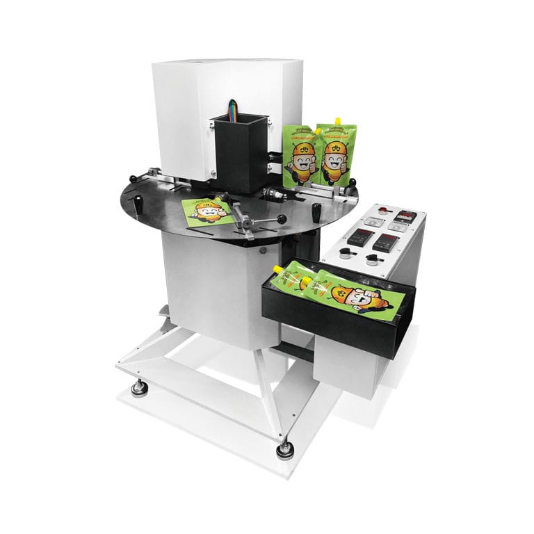 Automatic sealing machine SIR series Dah Bah Machinery Industrial Inc. bag / rotary