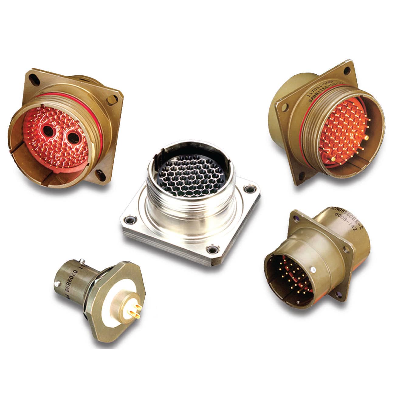 Circular connector / RF / EN2997 / metal Smiths Interconnect