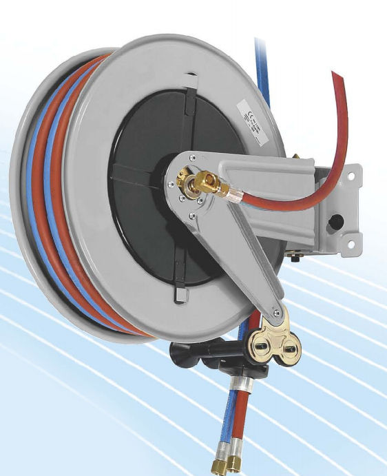 oxygen hose reel