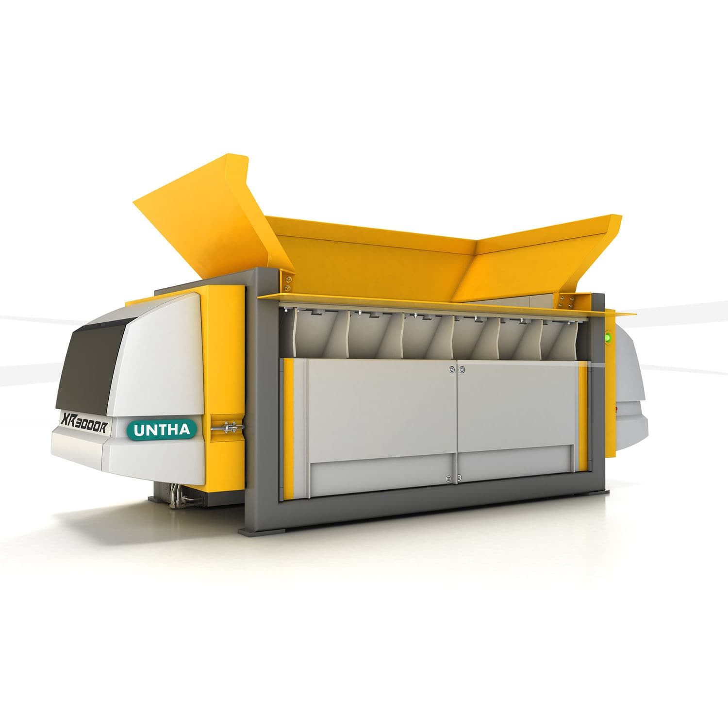 Wood shredder XR series UNTHA shredding technology primary