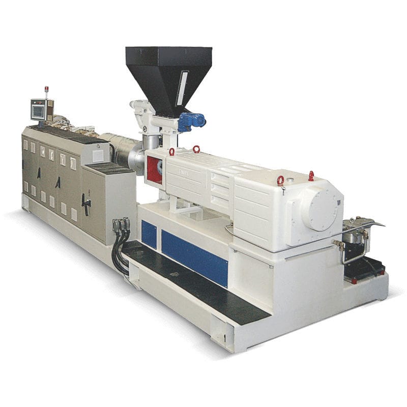 Tube extrusion line KTS series Windsor Machines Limited coating / for PVC / twinscrew