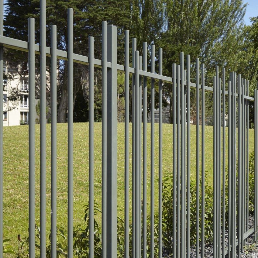 Galvanised Cladding Rails Galvanised steel railing - EXALT - DIRICKX