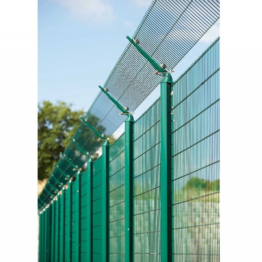 Aluminum wire mesh fence Extension arms DIRICKX