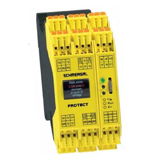 Safety relay PROTECT SELECT SCHMERSAL programmable