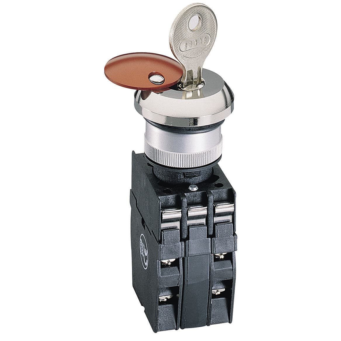 Key lock pushbutton switch EDRRS40RT SCHMERSAL emergency stop / IP65