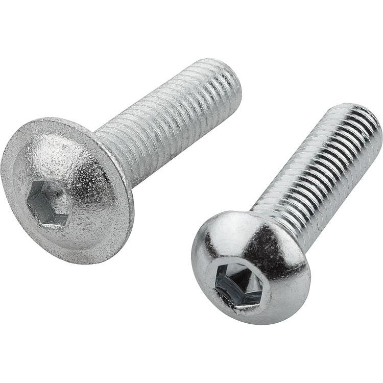 Button head screw 07174 norelem Éléments standard mécaniques