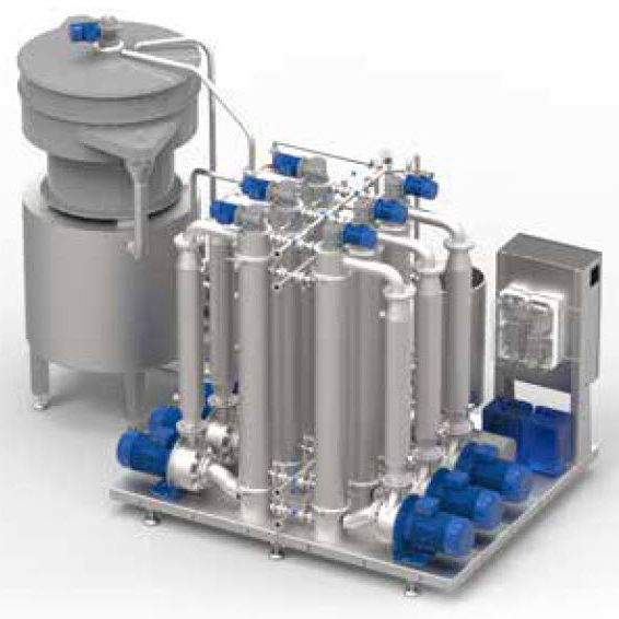 Wine filter TLSI VLS Technologies membrane / selfbackwashing