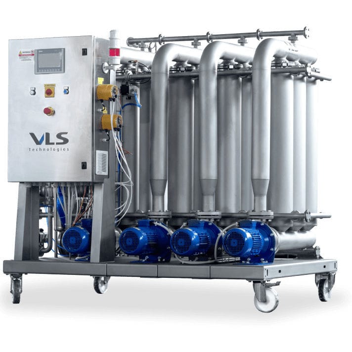 Cross flow filter TMFA series VLS Technologies for wine