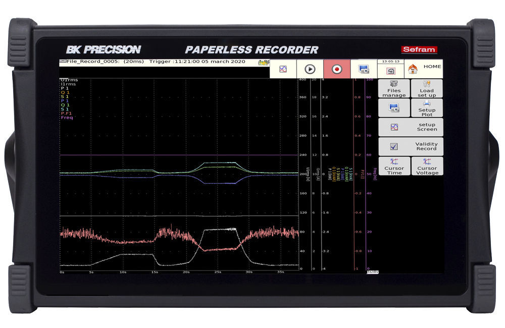 Temperature data acquisition system DAS1700 SEFRAM INSTRUMENTS