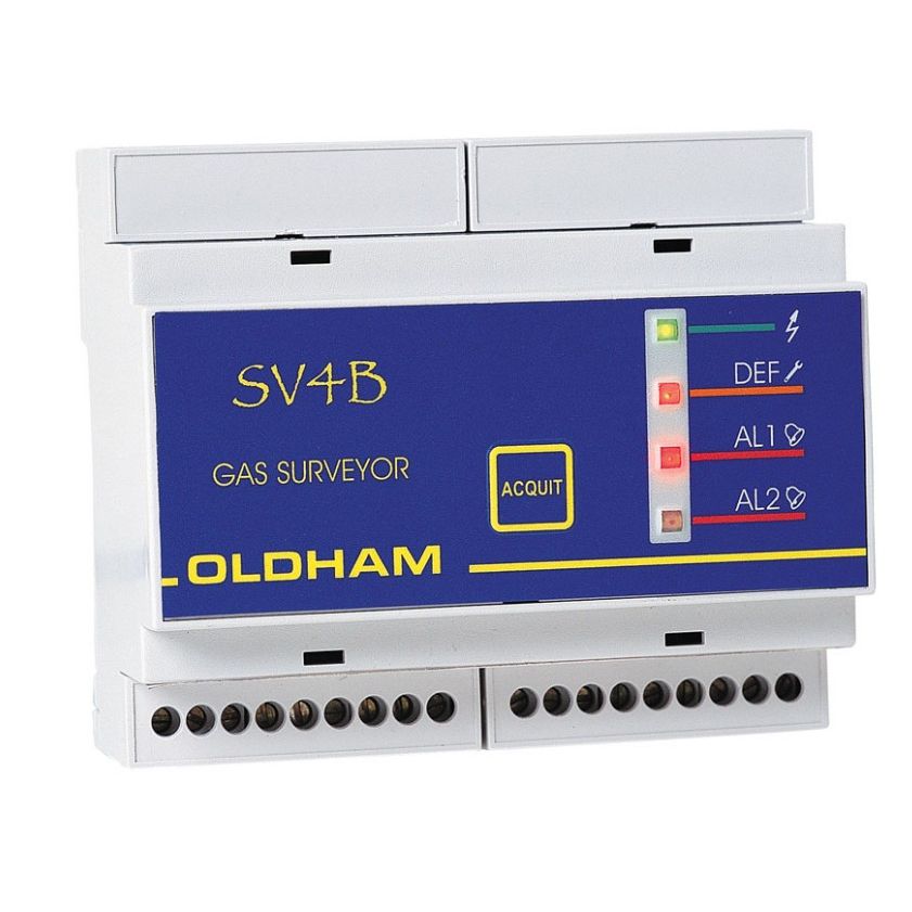 Gas detector control unit Surveyor 4B Teledyne Gas And Flame Detection