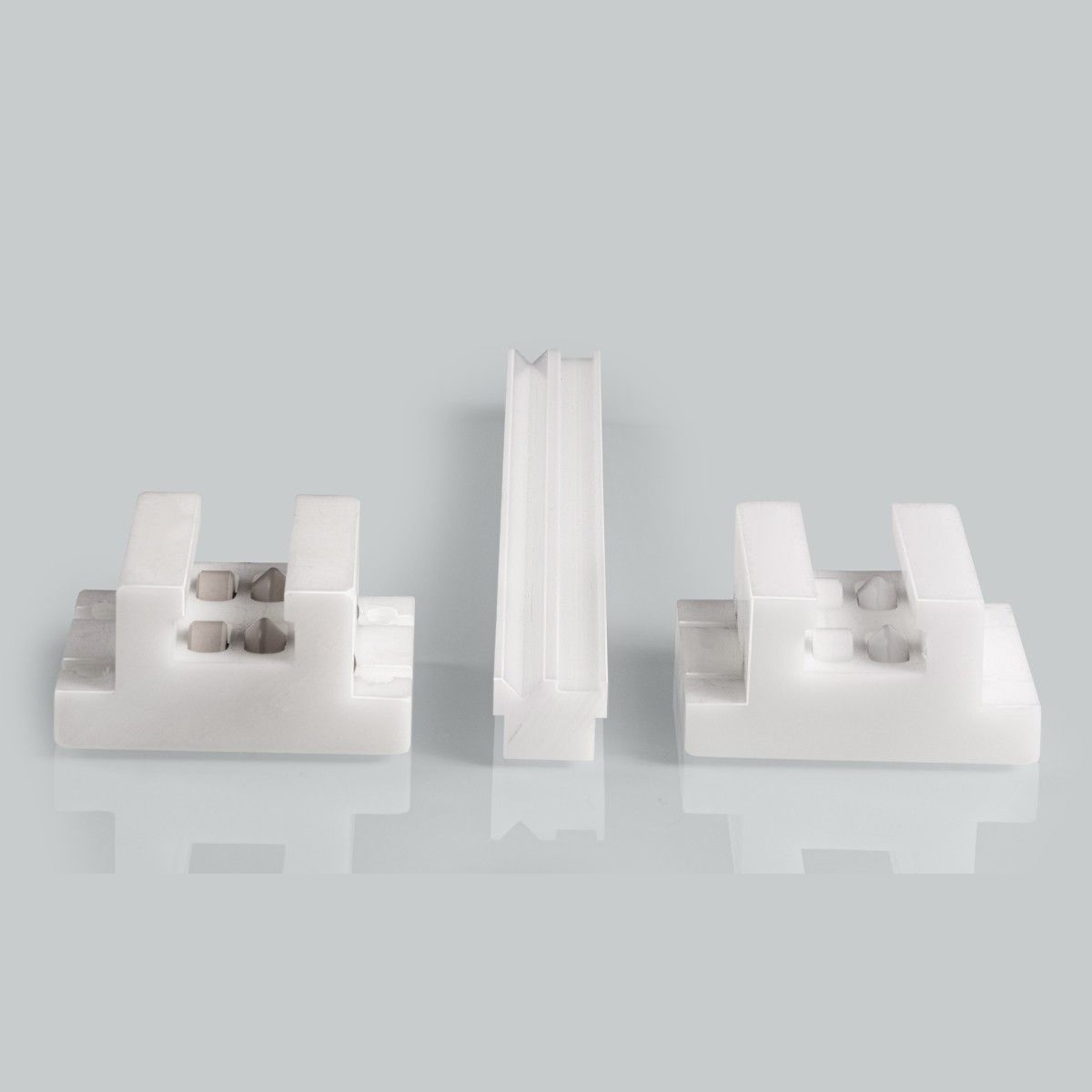 Skate wheel guideway SCHMEING GmbH & Co. KG steel / compact / adjustable