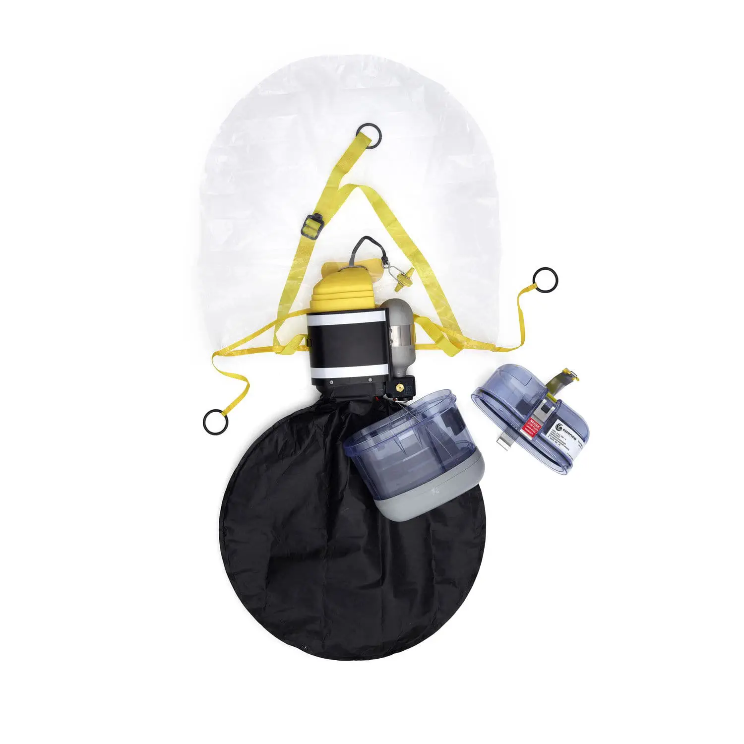 実物 emergency floating sysytem Marine 15 EEBD on ship | EEBD Navy Oxygen Breathing Apparatus