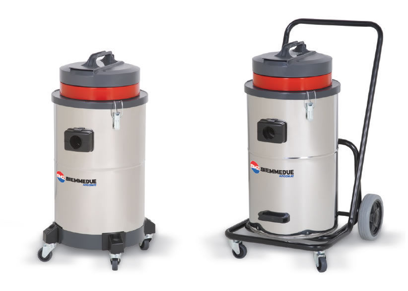 Industrial vacuum cleaner - 1 200 W, 50 l | SM 50 F - B - biemmedue spa ...