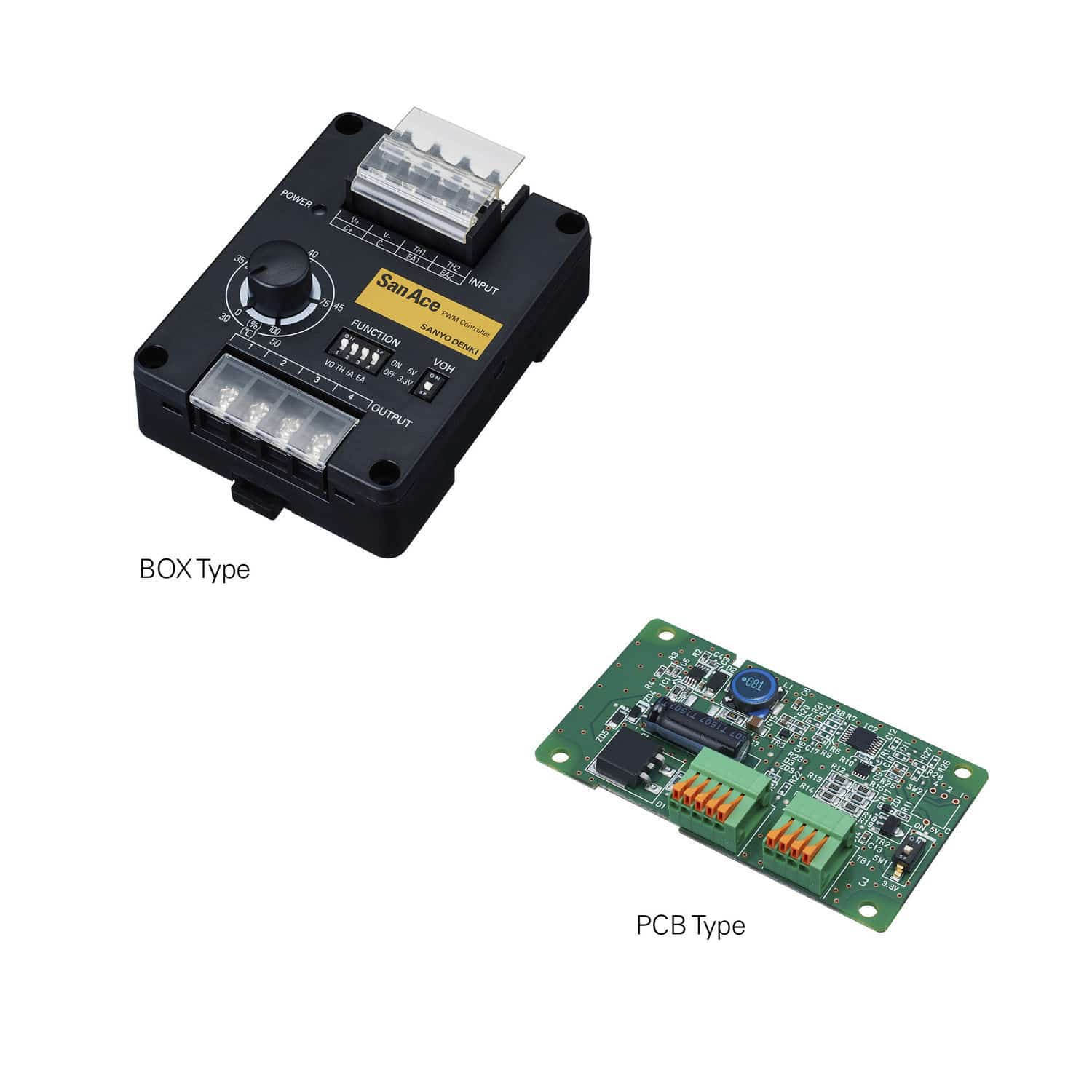 Fan motor control SANYO DENKI EUROPE