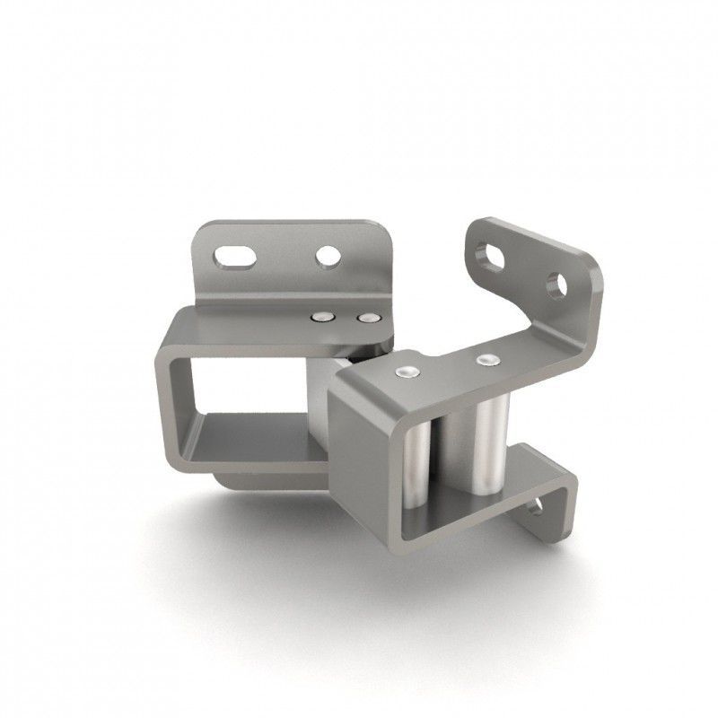 Concealed hinge 7013625 INDUSTRIE stainless steel / steel