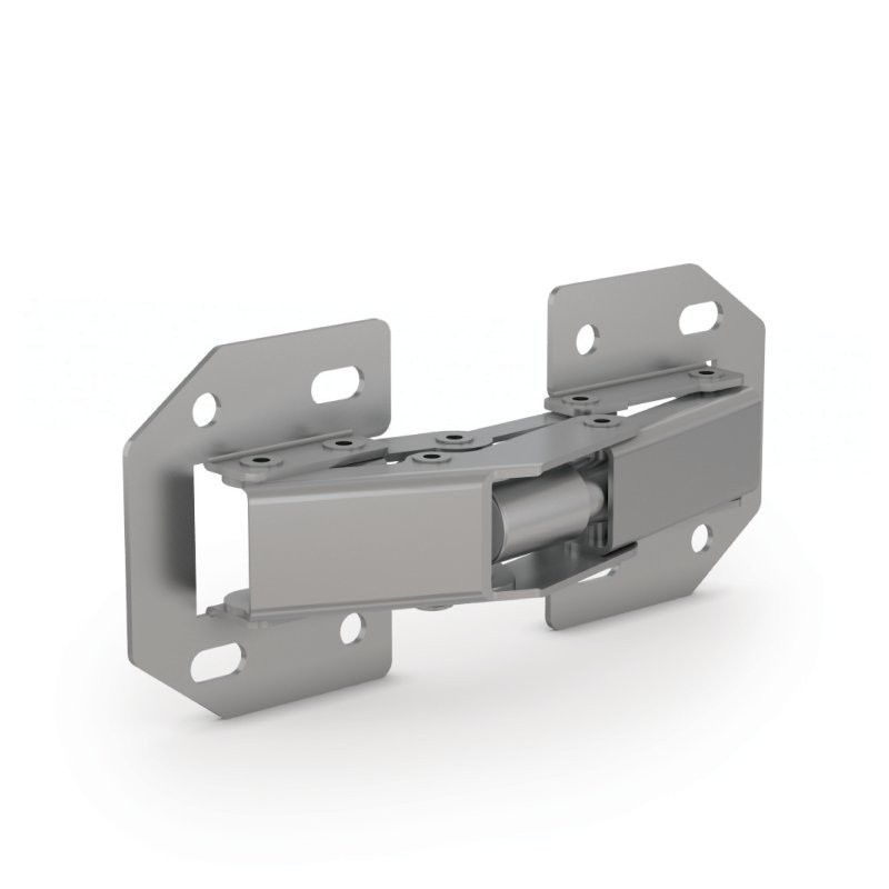 Concealed hinge 7019000 INDUSTRIE spring / stainless steel / steel