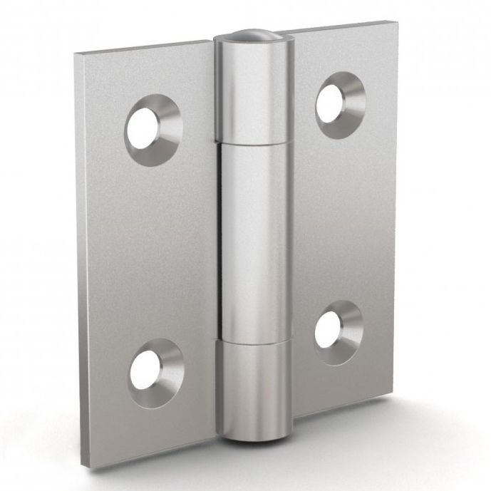 Corner hinge - 52-1-3610 - PINET INDUSTRIE - stainless steel / screw-in ...