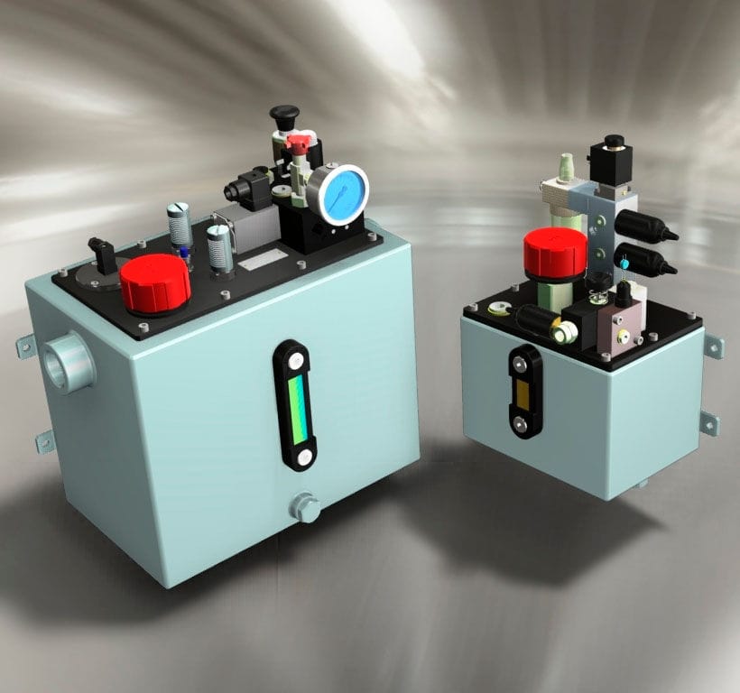 Airdriven hydraulic power unit 5G Tecnofluid Engineering SrL for