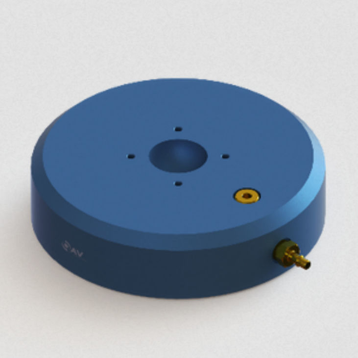 Linear bearing unit OAVR100R OAV Air Bearings flat / air cushion