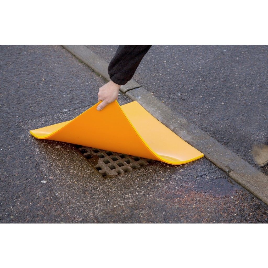 Drain cover mat 311000 Lubetech pollution control / rubber