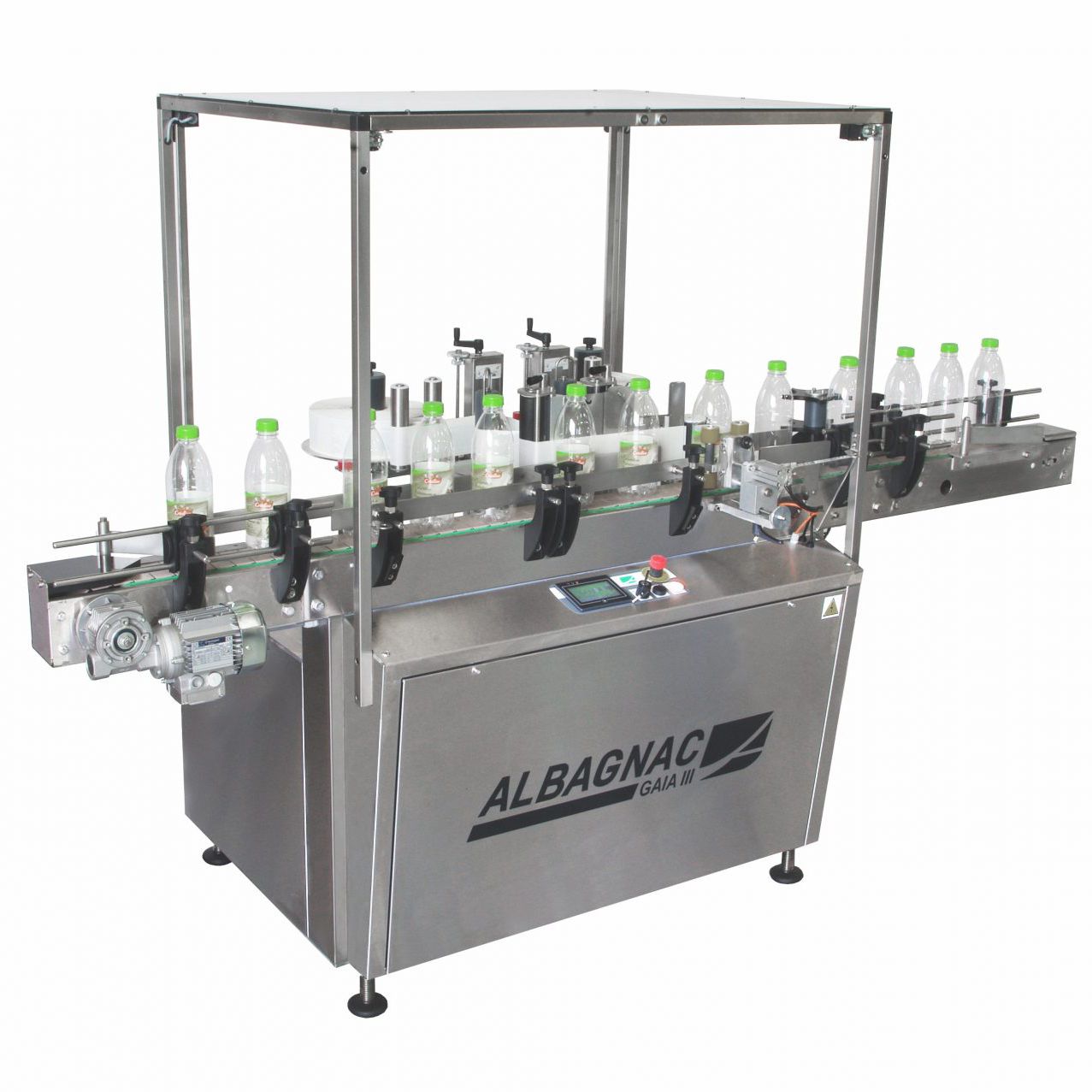 Ga Machine Label Automatic labelling machine - GAIA - Albagnac - for bottles / can / for ...