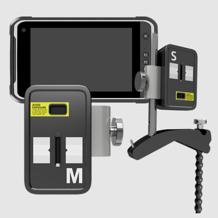 Laser alignment tool AT100 ACOEM shaft / horizontal shaft