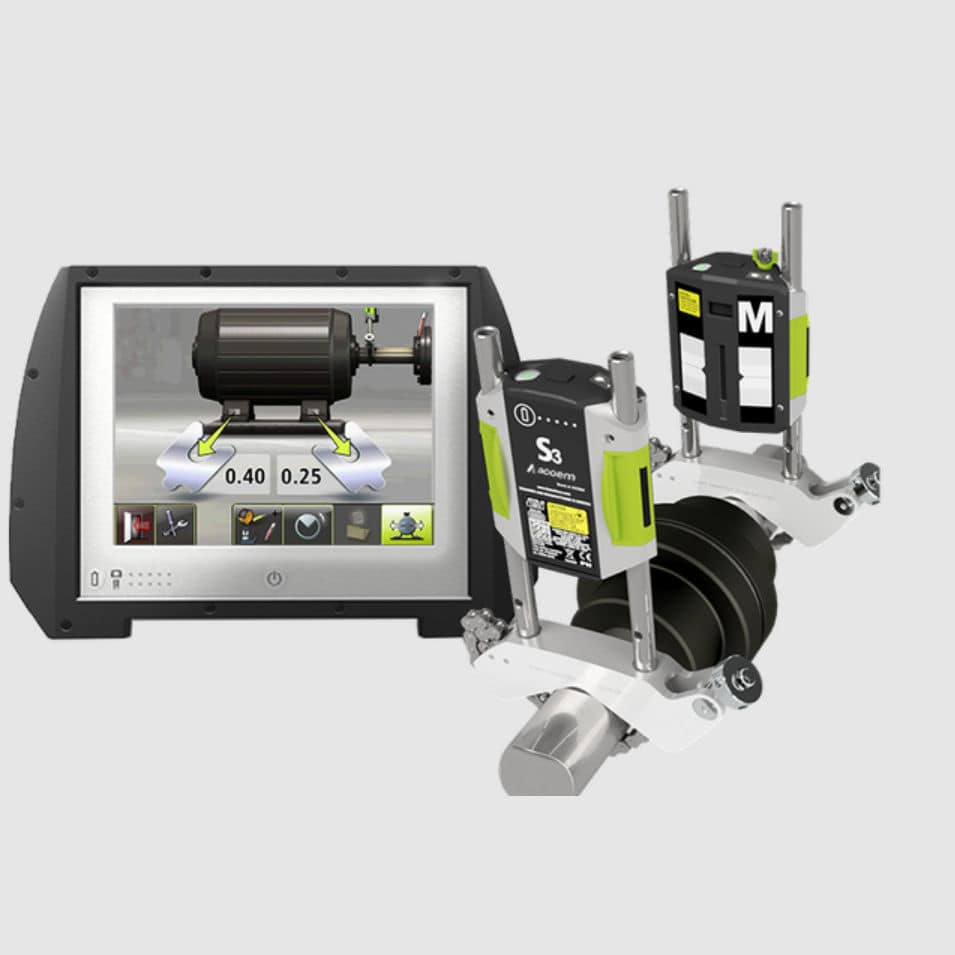 Laser alignment system NXA Pro ACOEM shaft / measurement