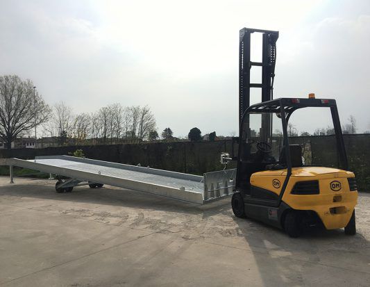Handling loading ramp - g4energy srl - trailer / vehicle / machine