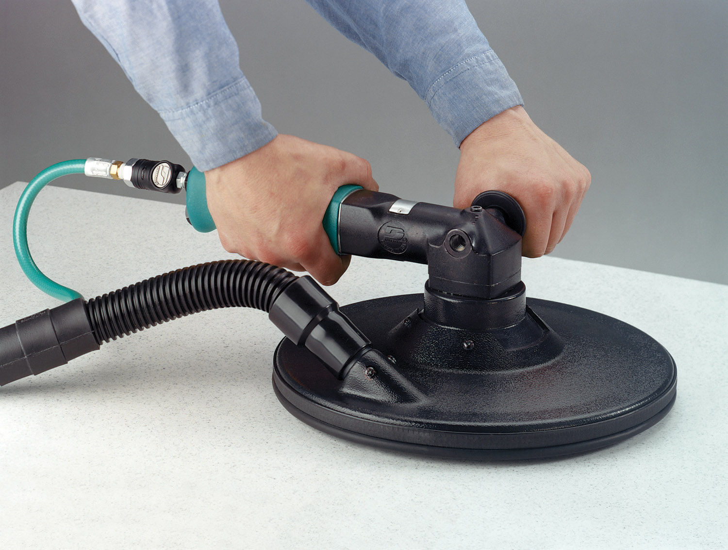 Pneumatic Sander Orbital Low Vibration Suction Type