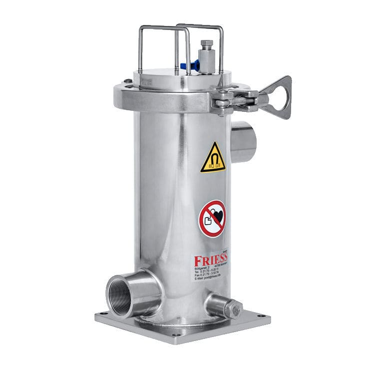 Friess Magnetic filter - FMF series - FRIESS GmbH - water / oil / rod