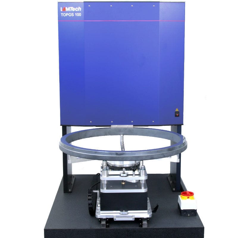 Flatness interferometer Lamtech Lasermesstechnik GmbH for large
