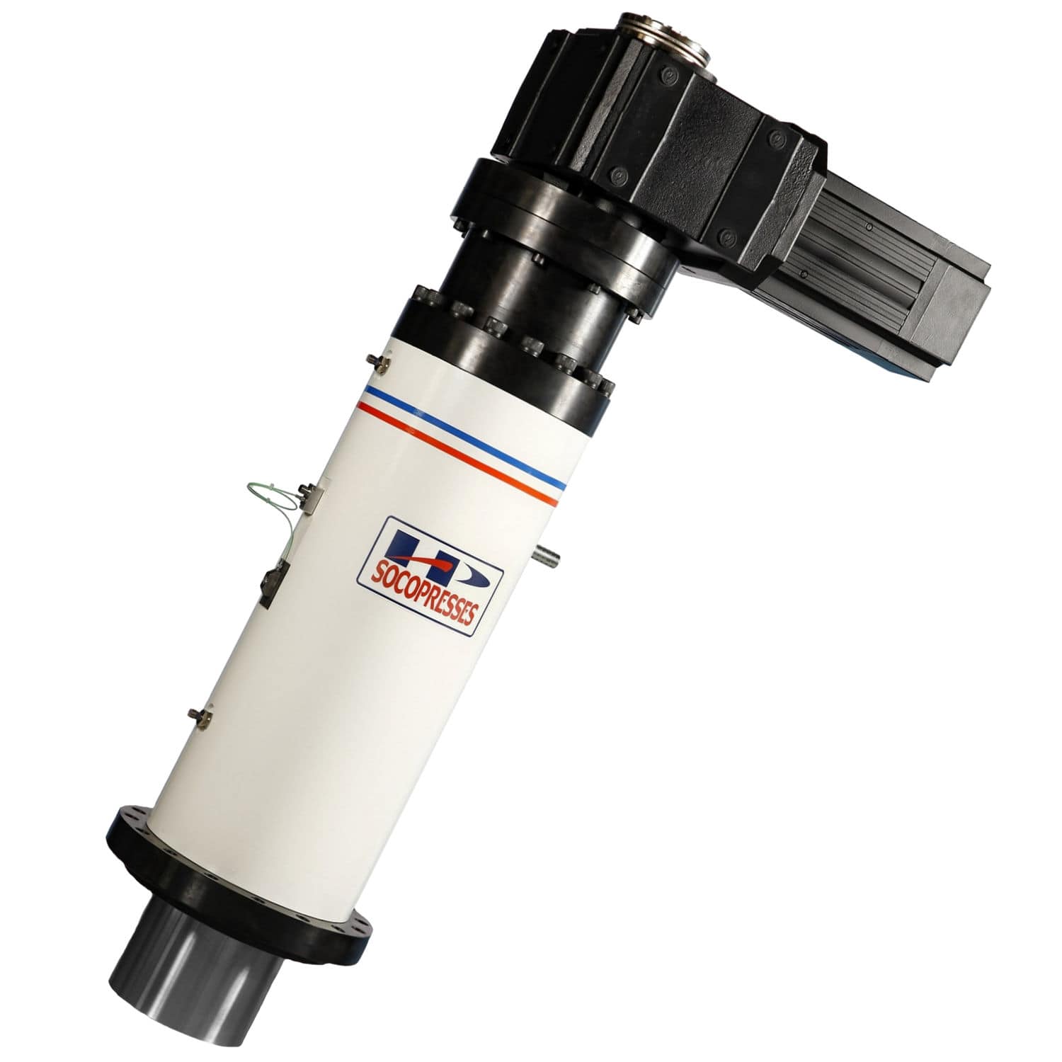 Electric cylinder SOCOPRESSES with guided piston rod / reinforced