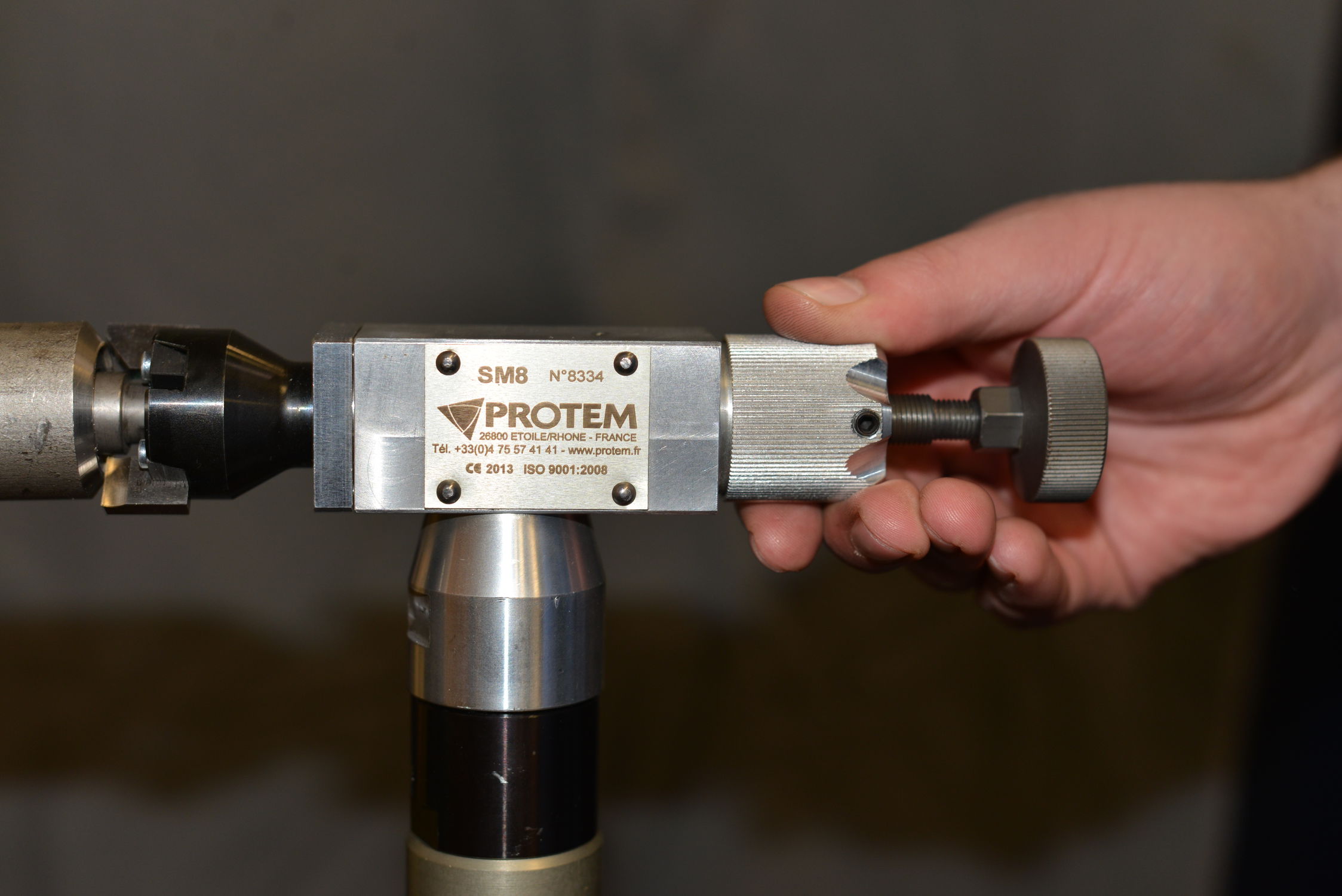 Portable chamfering machine / for pipe ends / squaring SM8 PROTEM