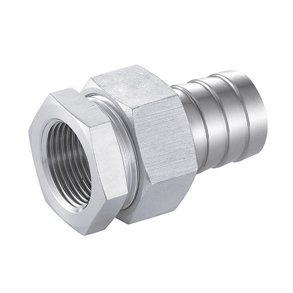 Hydraulic fitting 5143 BENE INOX pneumatic / tapped / barbed