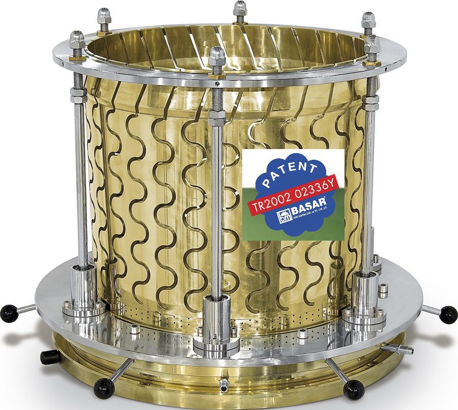 Pipe extrusion calibrating sleeve BASAR HEAVY MACHINERY INC for