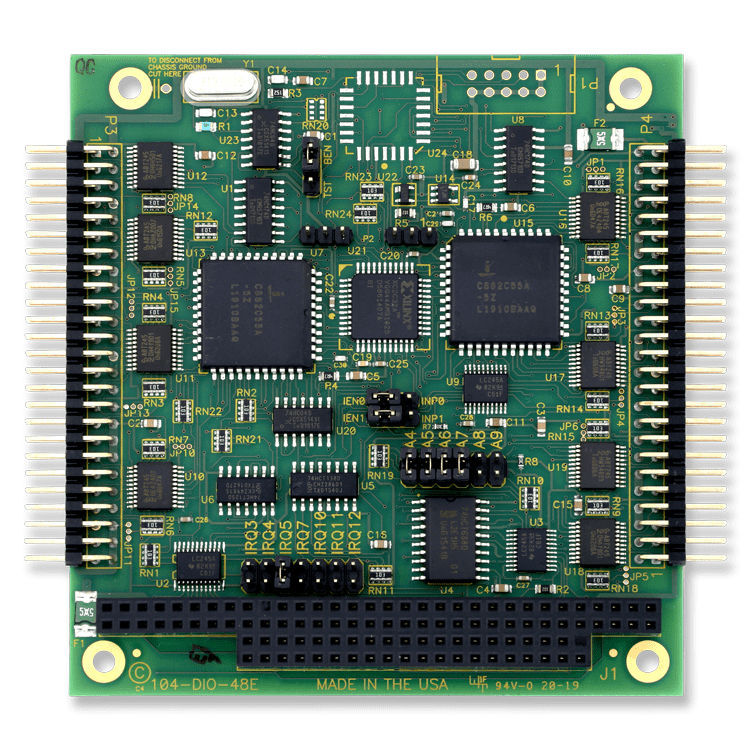 Digital I/O card - P104-DIO-96 - ACCES I/O Products, Inc. - TTL / PCI ...