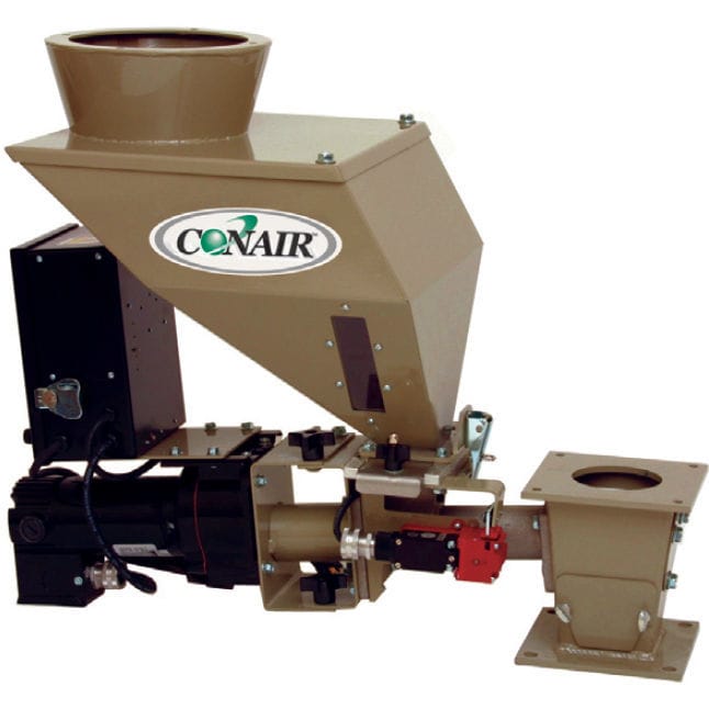 Granulates dosing dispenser BF series Conair for plastic pellets