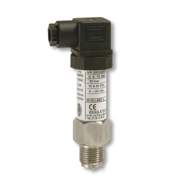 Relative pressure transmitter - G series - GEORGIN S.A. - absolute ...