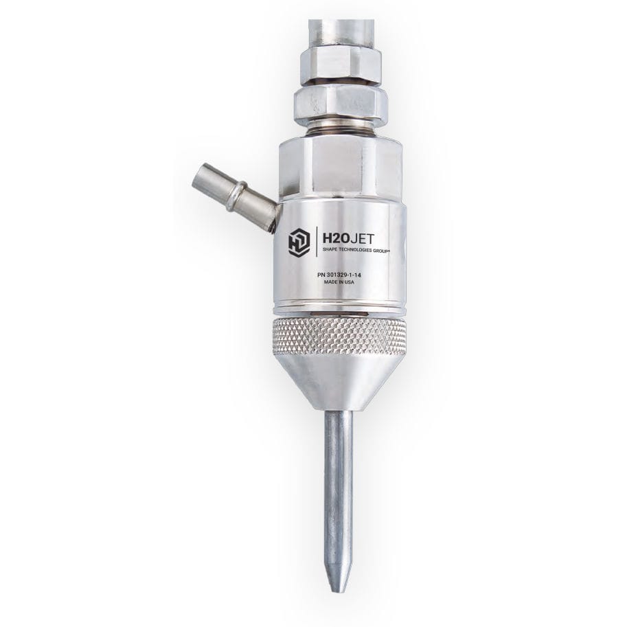 Waterjet cutting head IDE H2O JET Inc