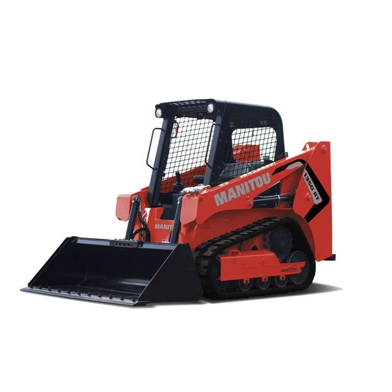 Combustion engine skid steer loader - 1350 RT - MANITOU - crawler