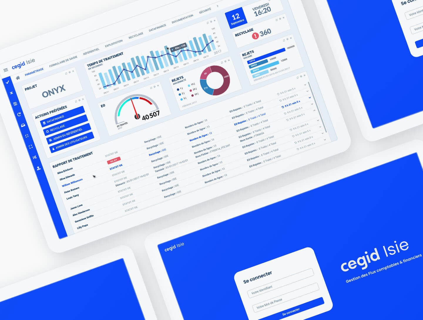 Automation software - Cegid ISIE - CEGID - safety / tracing / accounting