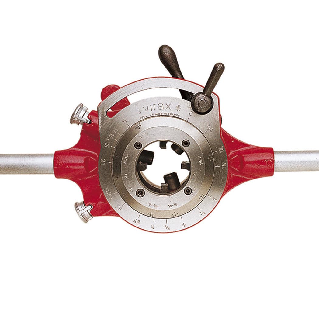 External threading tool 1265, 1275 series VIRAX manual / for pipe