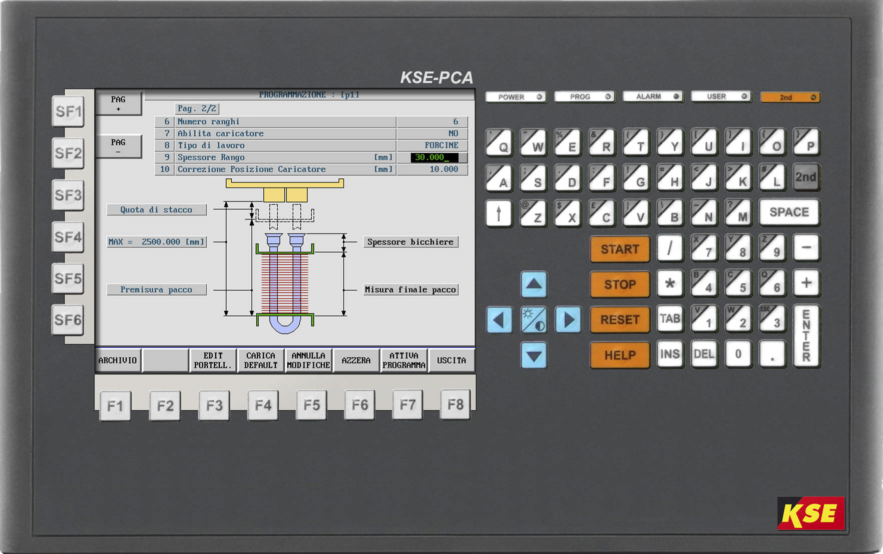 16-axis CNC controller - PCA - KSE - compact / I/O