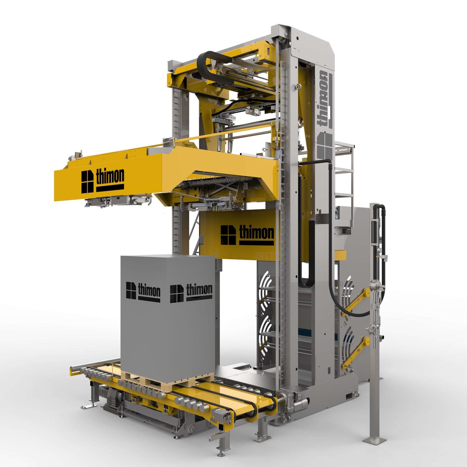 Automatic hood machine - COMBI-PAL - THIMON - shrink film / for pallet ...