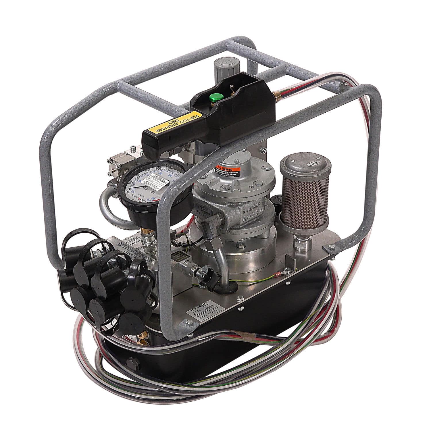 Airdriven hydraulic power pack HYAIR HYTORC for torque wrenches