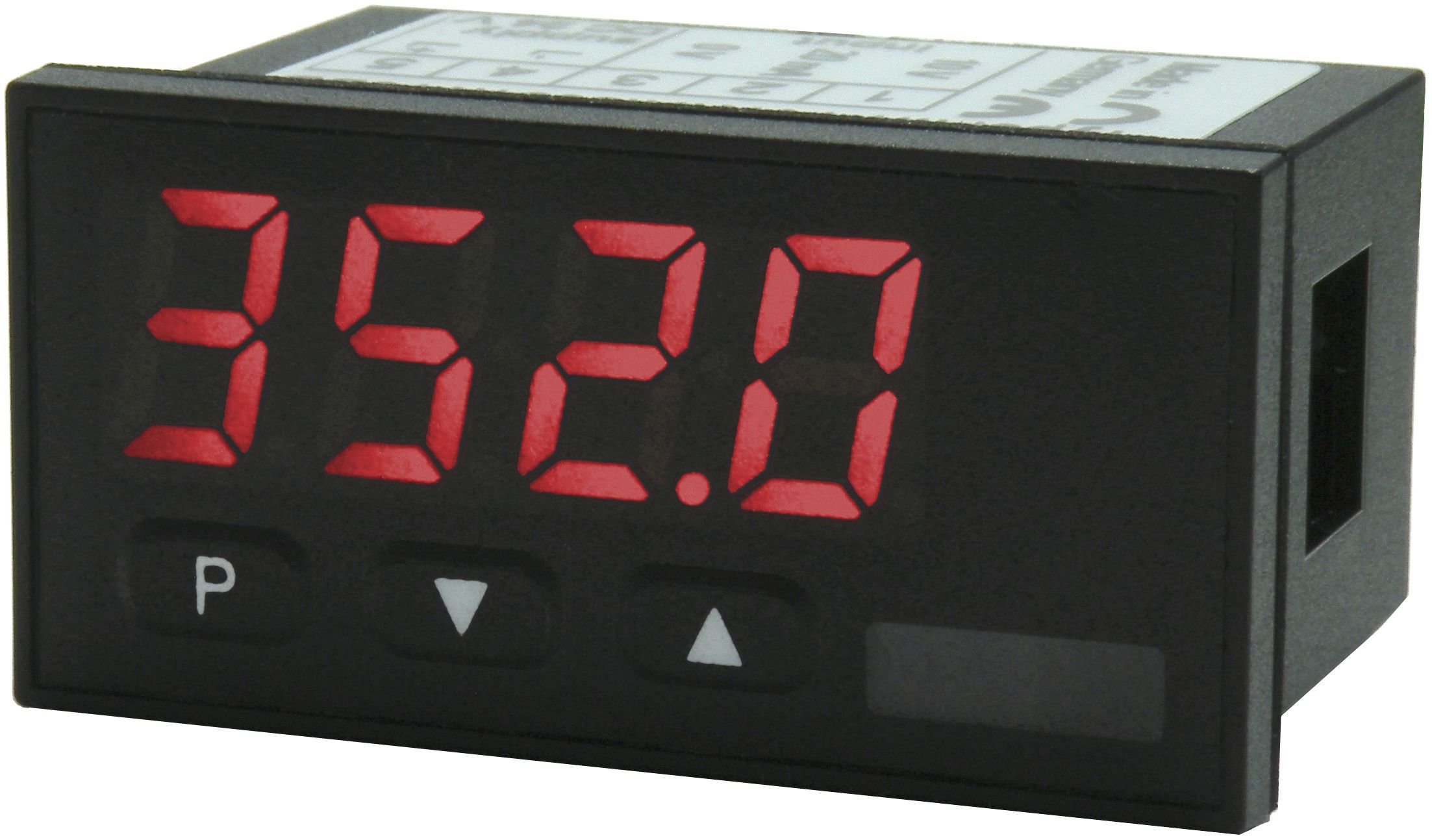 DC voltage indicator 48x24, 72x36, 96x24 & 96x48mm, M1, M2, M3 Series